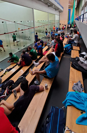 La liga de squash del Benedikta de septiembre